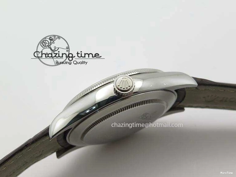 MiroTime 0117 Cellini 50509 SS Sliver Dial On Brown Leather Strap A2813 BP Maker OnTrend 4036